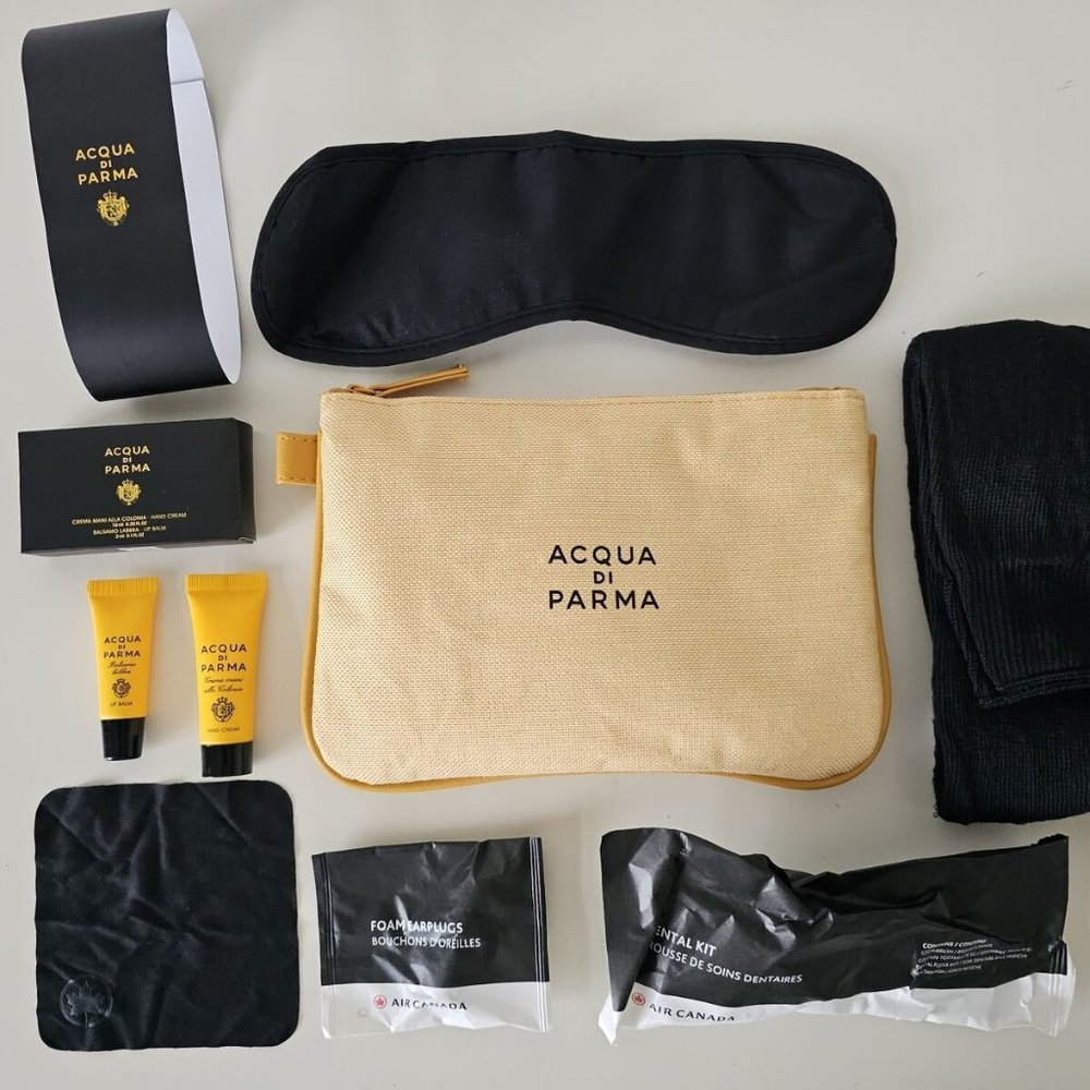 8 Brand New Air Canada International Business Class Amenity Kit
